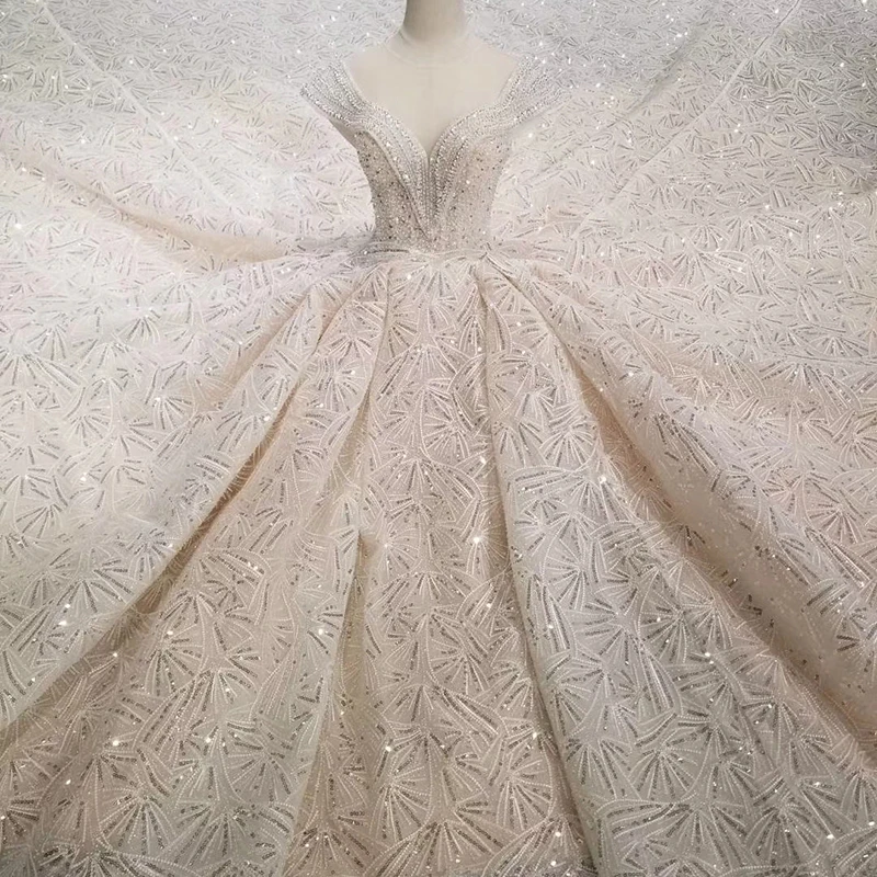 

HTL001 real high quality sexy deep v neck keyhole back wedding dress bridal gown