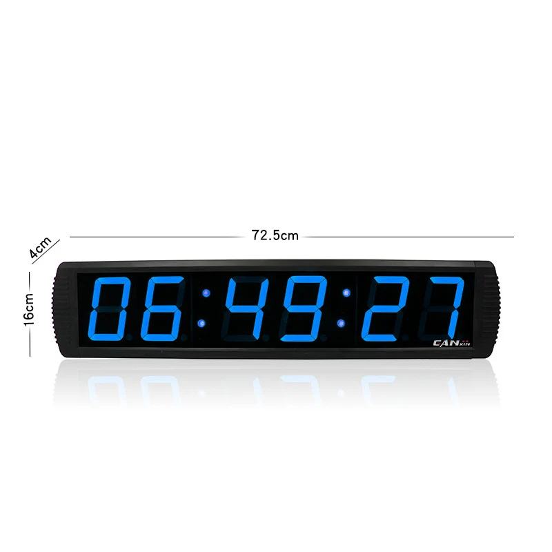Wholesale 4'' 6 digits alibaba new inventions indoor led digital countdown wall clock