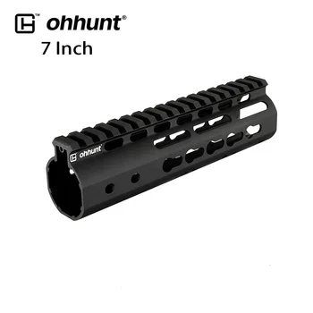 Ohhunt 7 Super Slim Style Free Float Keymod Picatinny Rail Ar 15 Handguard With Steel Barrel Nuts Buy Ar 15 Handguard Ar15 Handguard Keymod Handguard Ar15 Product On Alibaba Com