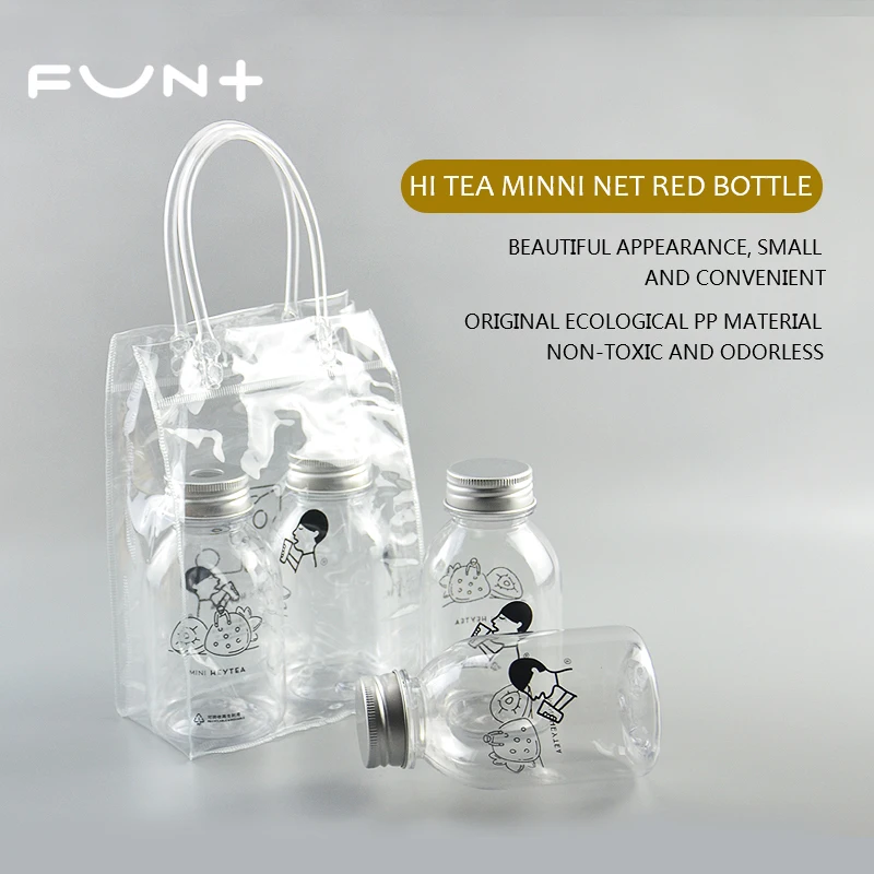 Custom Size 500ml Juice Packaging Bottle Plastic Water Bottles For