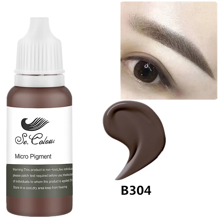 OEM microblading pigment 15ml semi Permanent makeup Pigment.jpg