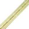 Heavy duty brass piano hinge long Continuous Vertical adjustable furniture Cabinet wrap around Piano Hinge for folding