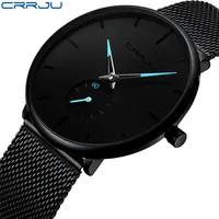 

CRRJU Men's Watches New luxury brand watch men Fashion sports quartz watch civo