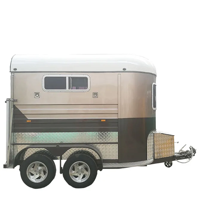 

China Customized 2 horse Economic floats Straight Load manufacturer