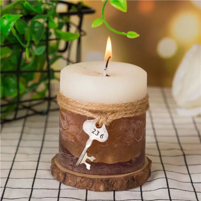 Wholesale Decorative Vintage Scented Pillar Candle Buy