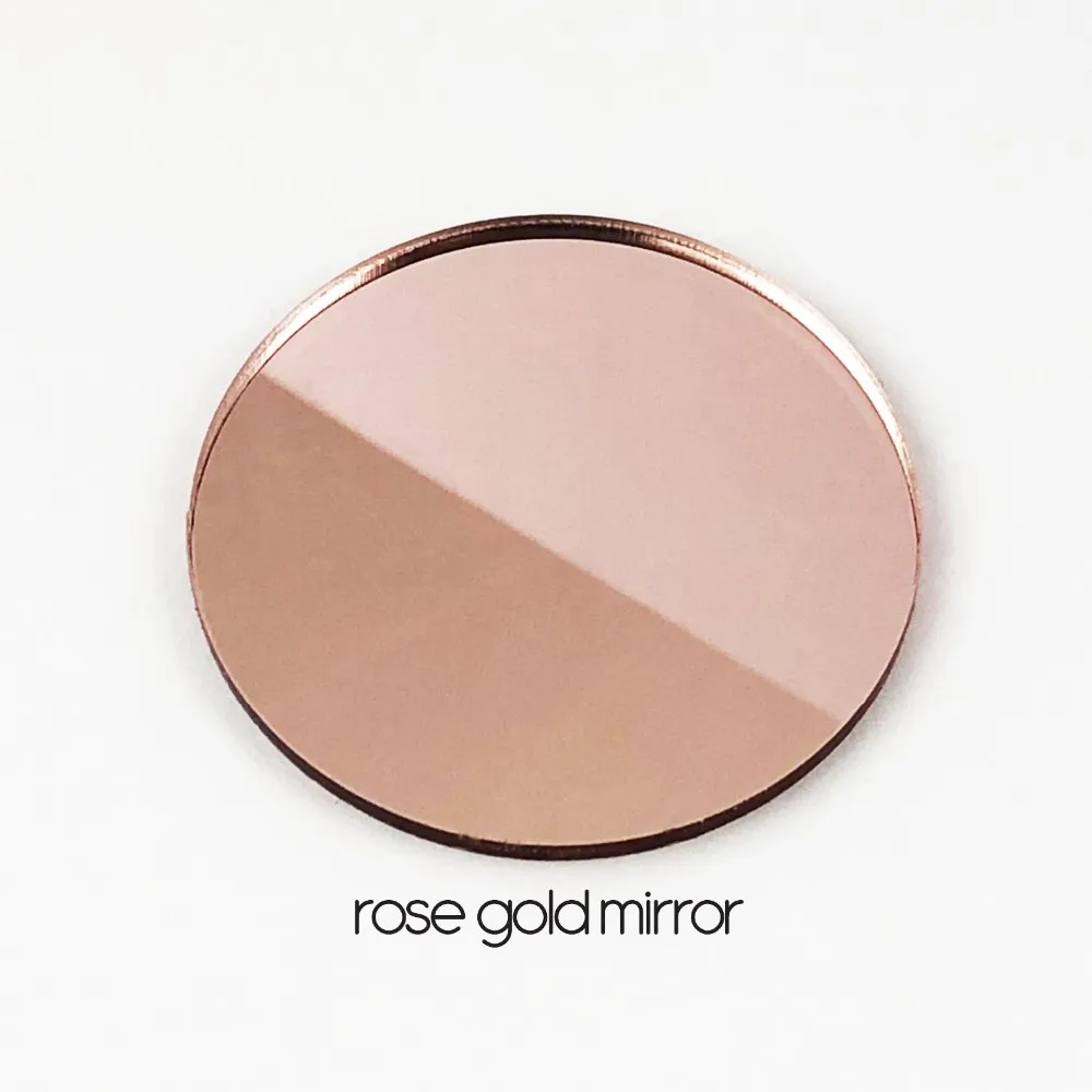 3mm High Quality Light Rose Gold Mirror Acrylic Sheets Pmma Mirror