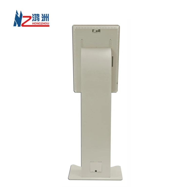 High Quality 19" Touch Screen LCD Display Self-service Kiosk With Camera and barcode Scanner