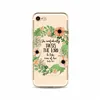 2018 new arrivals blooming flower TPU phone case for iPhone