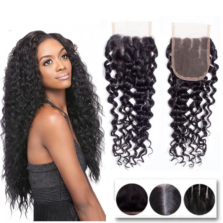 

13*4 Lace Frontal Closure Technique and Human Hair Material Brazilian Human Hair