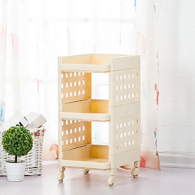 Plastic Storage Rack Bathroom Storage Shelf Storage for Kitchen
