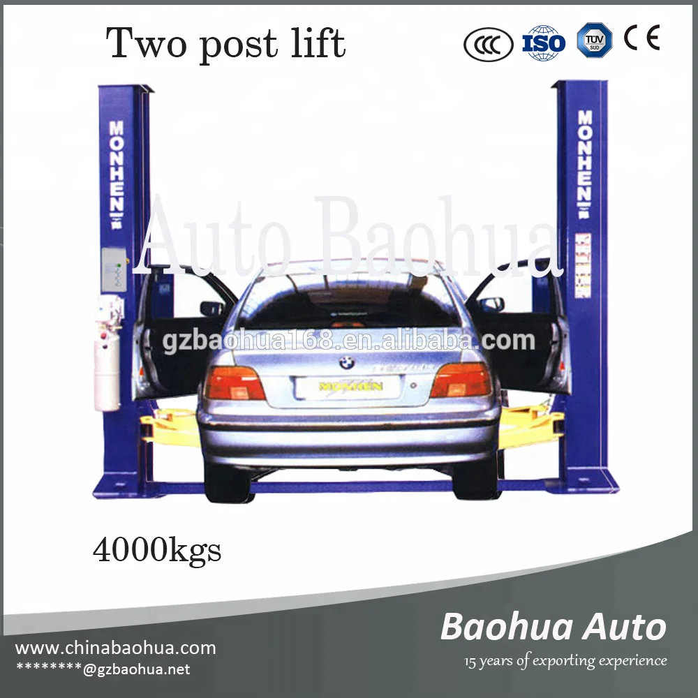 
4000kgs two post lift two post car hoist 