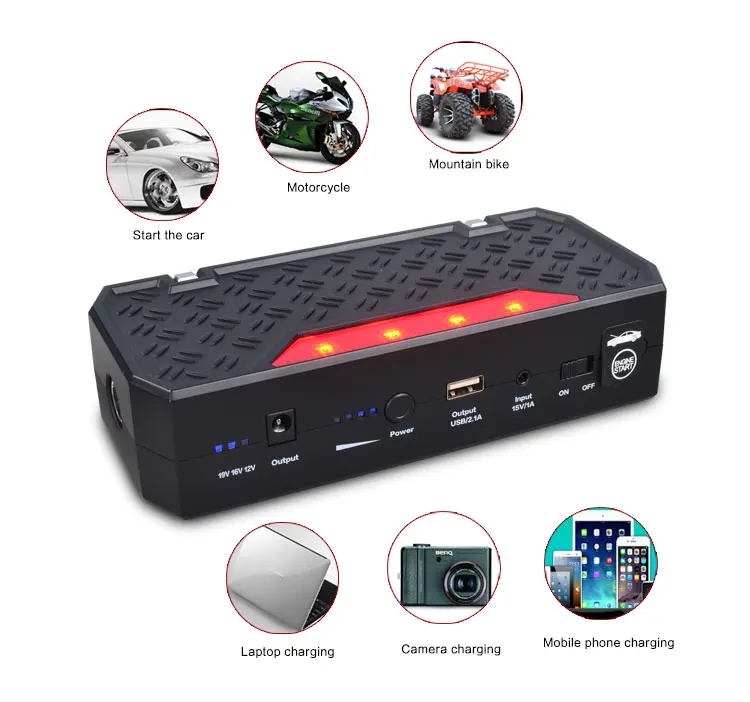 15000mAh G06 Automotive Tools 12V Powerful Portable Emergency Jump