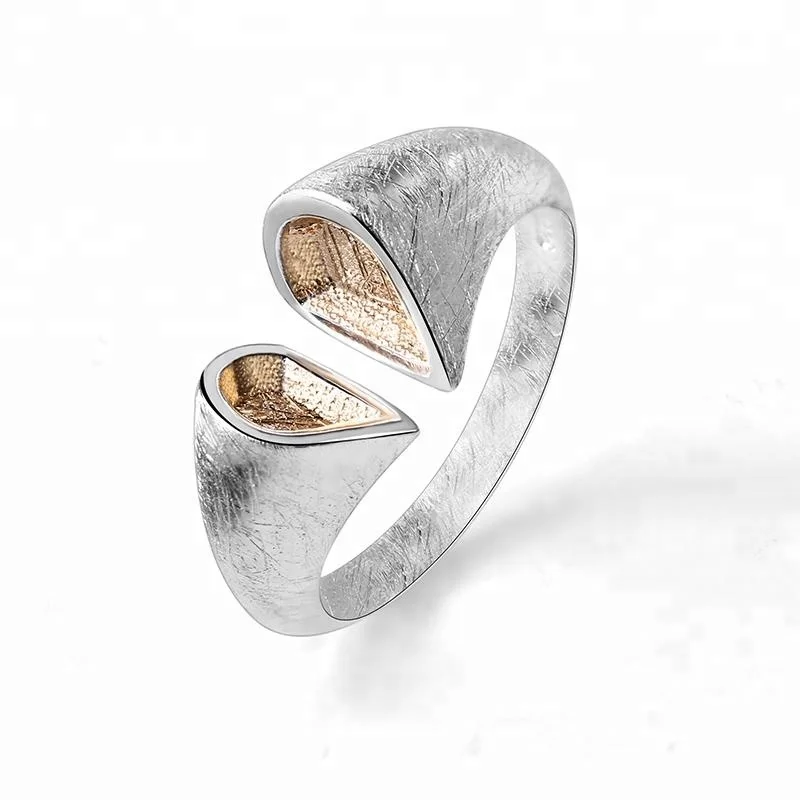Wholesale Jewelry Open End silver finger ring
