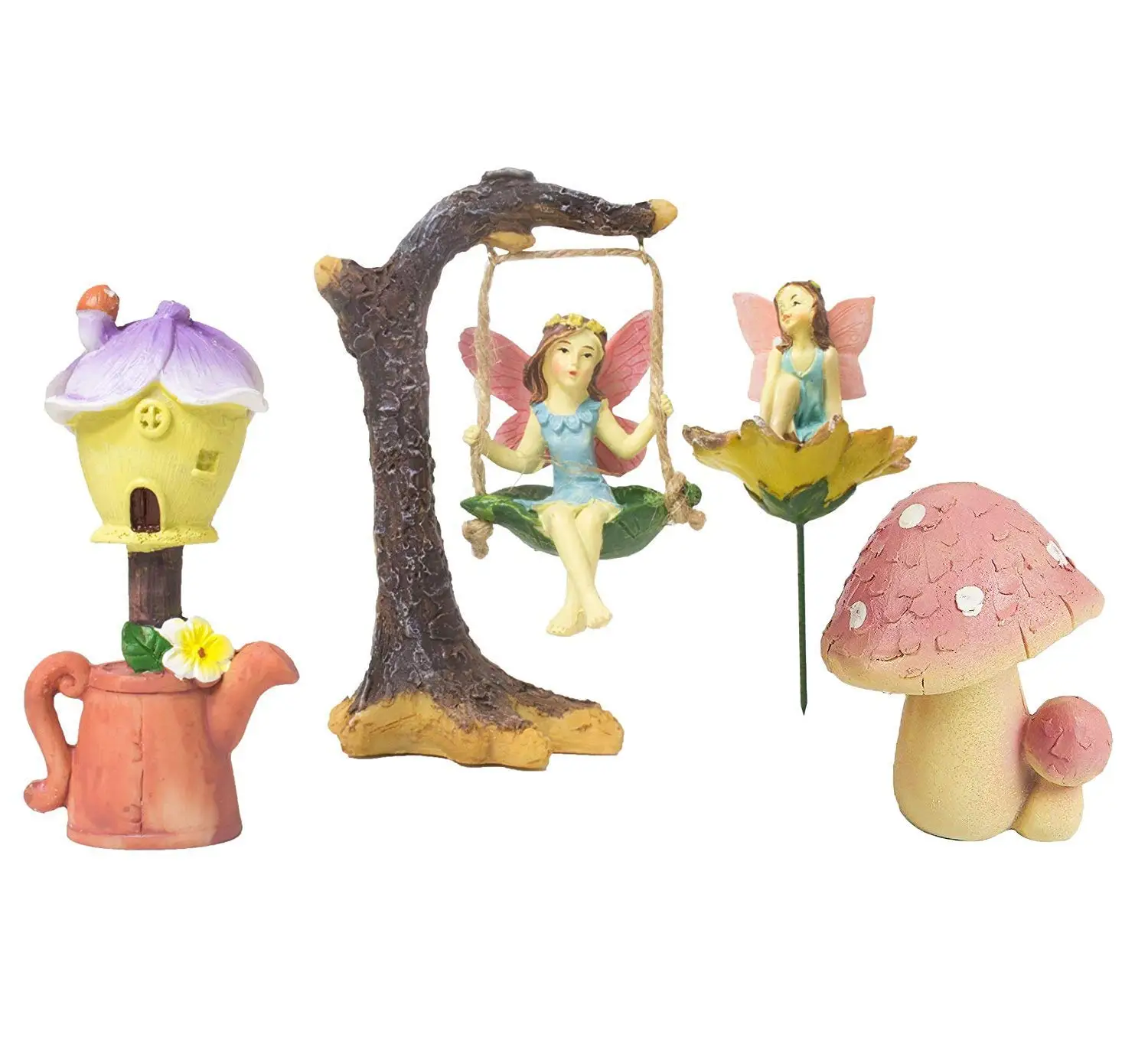 mini fairy statues