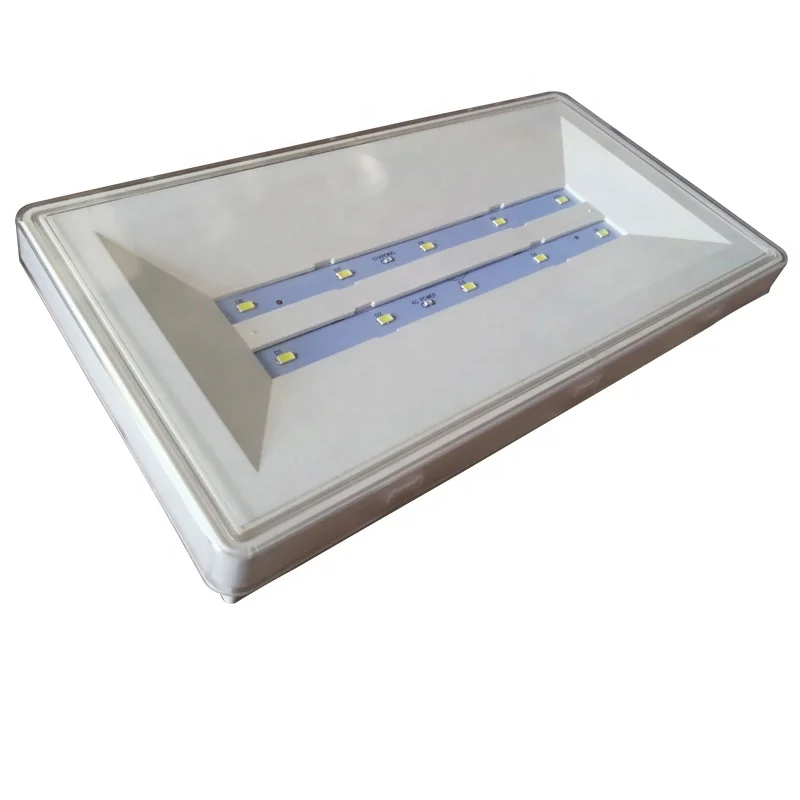 Ip44 Ip65 Battery Backup Emergency Luminaries Fire Resistant Led 