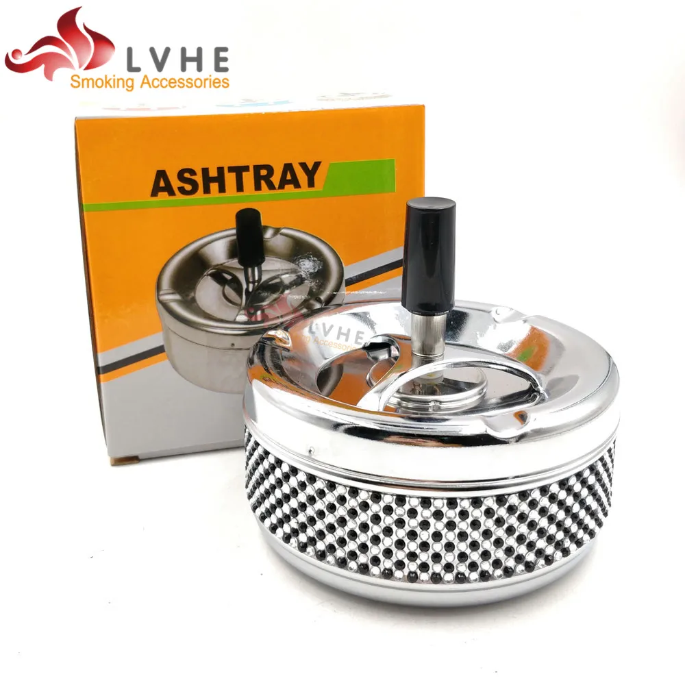 

T030AM LVHE Chinese Supplier New Product Custom Cigar Moroccan Ashtray Bin, Mix colors