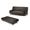 Cheap leather pvc sofa bed,foam folding sofa bed