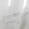 Engineering Calacatta Marble White Quartz Slabs High Quality Artificial Calacatta Quartz Slab Price