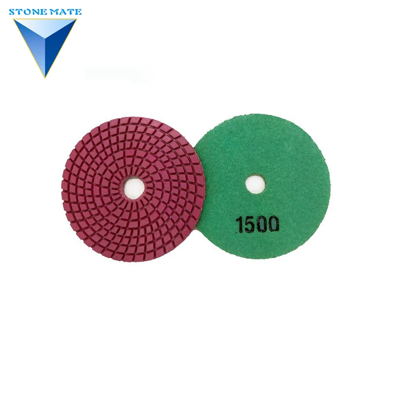 dry wet diamond flexible polishing pad