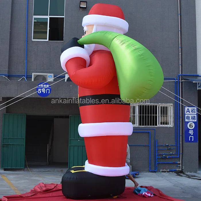 6m Inflatable Mooning Santa/holiday Christmas Inflatables Floating