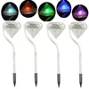 Garden Stake Color Changing Outdoor Solar Lights For Garden Path Walkway Patio Lawn Yard Christmas Halloween Decorations