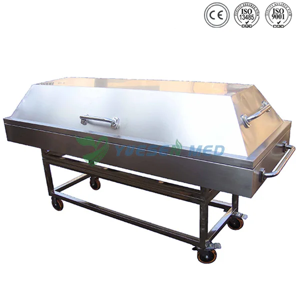 Funeral Supplies dead body stretcher mortuary trolley stretcher