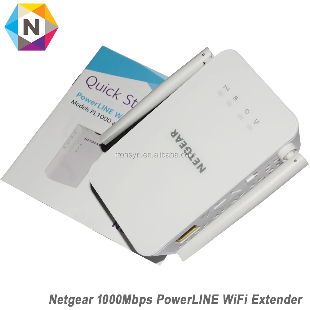 netgear plw1000 wifi 1000 mbps 2 adapters