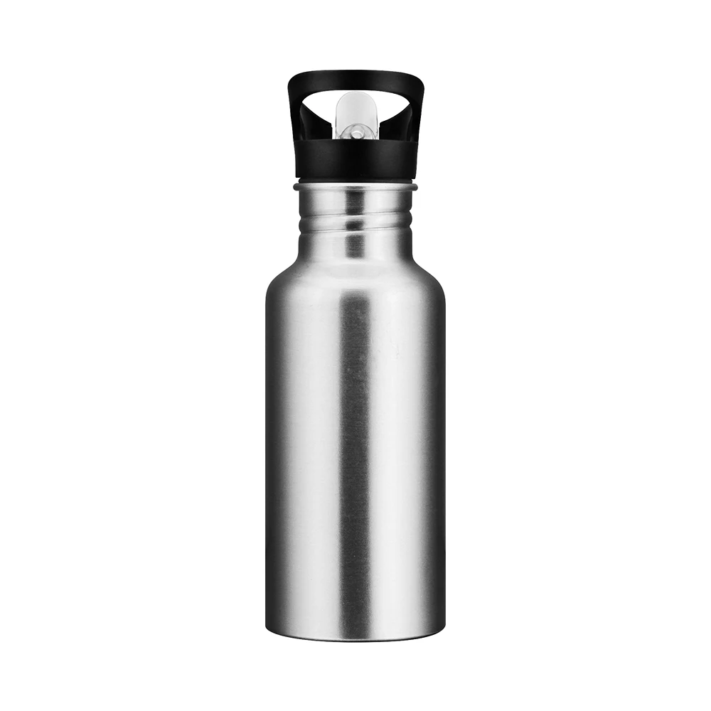 

wholesale 500mL aluminum sports water bottle with custom logo, Red;brown;blue;green .etc