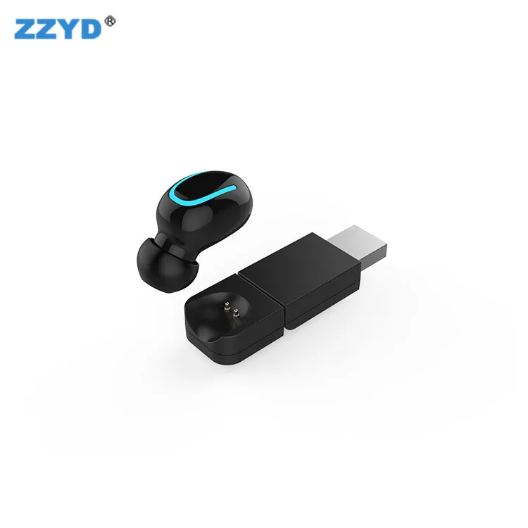 

Wireless Mini Bluetooth Headset Single Earbuds With USB Charging Custom Headphones Wholesale Stereo Sport Earphone Supplier