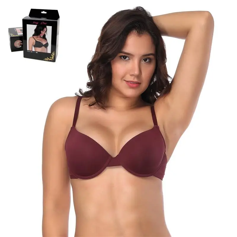 

In stock 4 colors high quality womens comfy Tshirt bra, As shown
