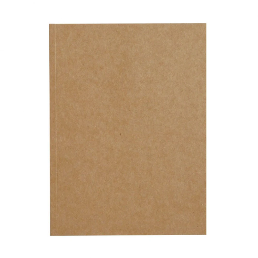 5 Subject Cute Recycle Brown Kraft Paper Promotional Notebook With ...