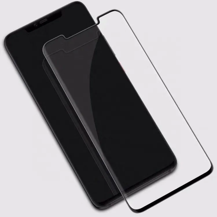 

Mate 20 pro Case Friendly factory wholesale mobile phone best toughened bend 0.26mm tempered glass screen protector for Huawei