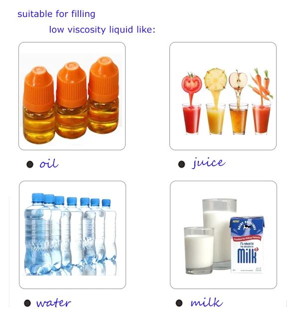 gear pump high accuracy vial filling machine