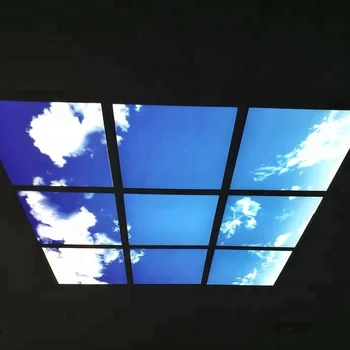 600x600mm Real 3d Vision Blue Sky Led Ceiling Panel Buy 60x60 Led Ceiling Panel Led Panel 600x600 3d Vision Blue Sky Led Ceiling Panel Product On