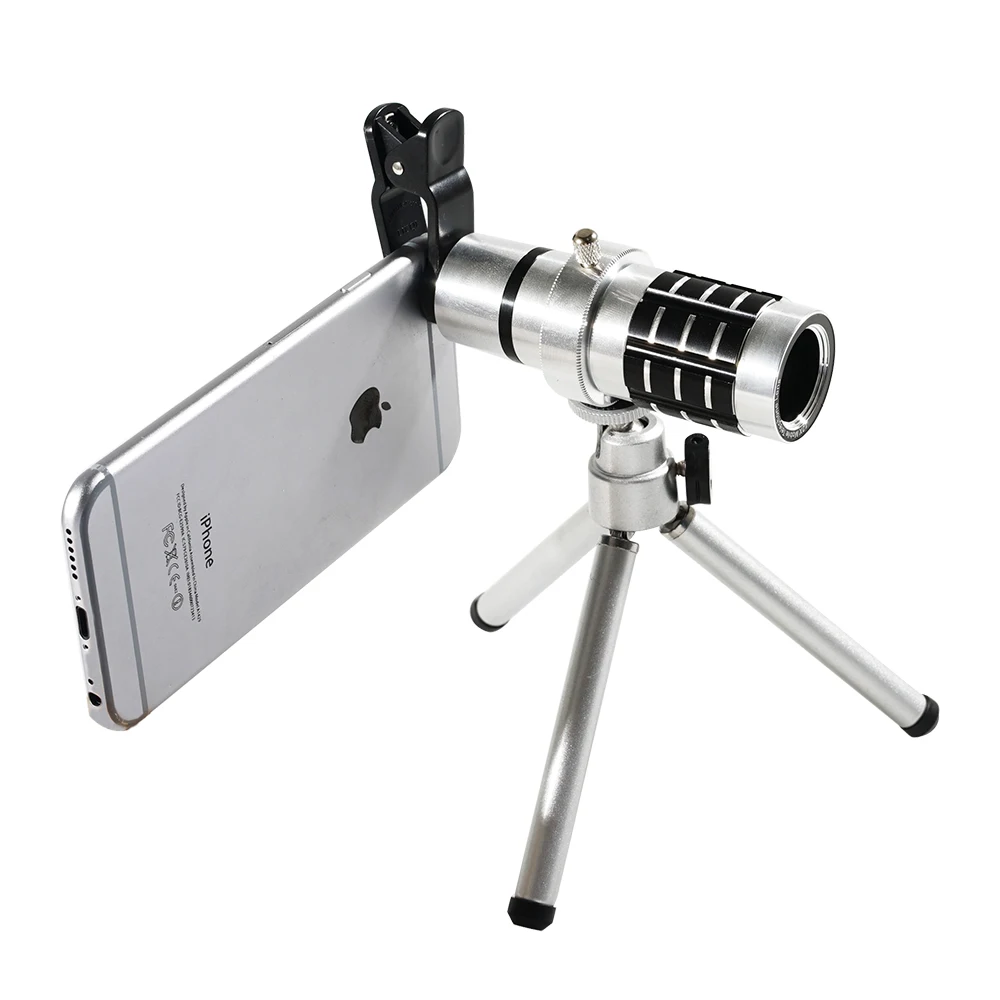 

high quality zoom lens for mobile phone 12x phone telescope 12x zoom lens, N/a