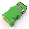 Direct factory produce SC APC auto shutter Adaptor with Laser marking coupler fiber optical adapters