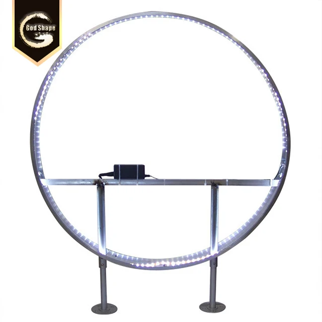 Good Quality Street Advertising Double Sided Round Light Box