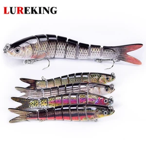 New Artificial Plastic Multi Jointed Fishing Lure Manufacturers , Swim Bait In Stock, Lifelike Hard Bait Fishing
