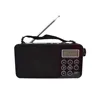 digital world receiver radio 3 band radio and clock radio with sd usb card slot