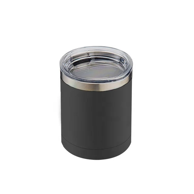 

High Quality New Design 10oz 12oz Stainless Steel Metal Mug Coffee Cup Wine Tumbler with Handle, Customized color