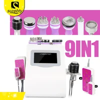 

Unoisetion Cavitation 2.0 9 IN 1 RF Vacuum Cold Photon Micro Current Led Laser 5mw Slimming Machine For Salon