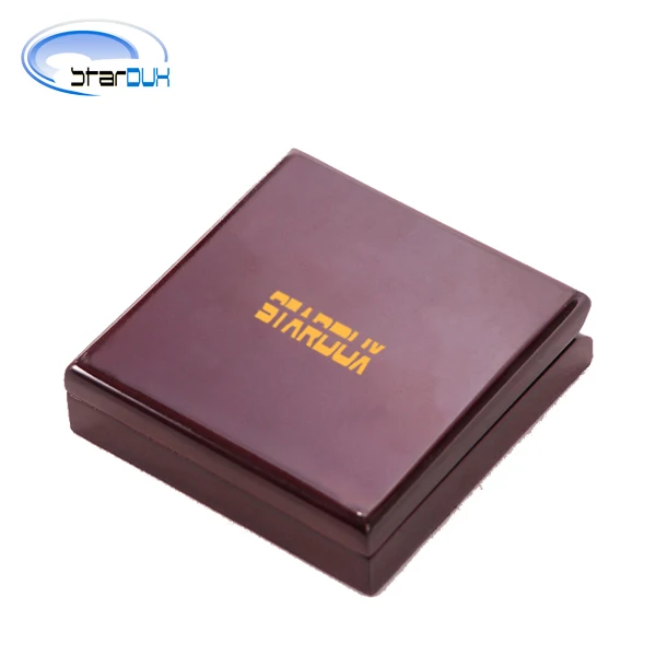 
Professional Custom MDF Wood Box Luxury Medals Gold Coin Gift Wooden Box 