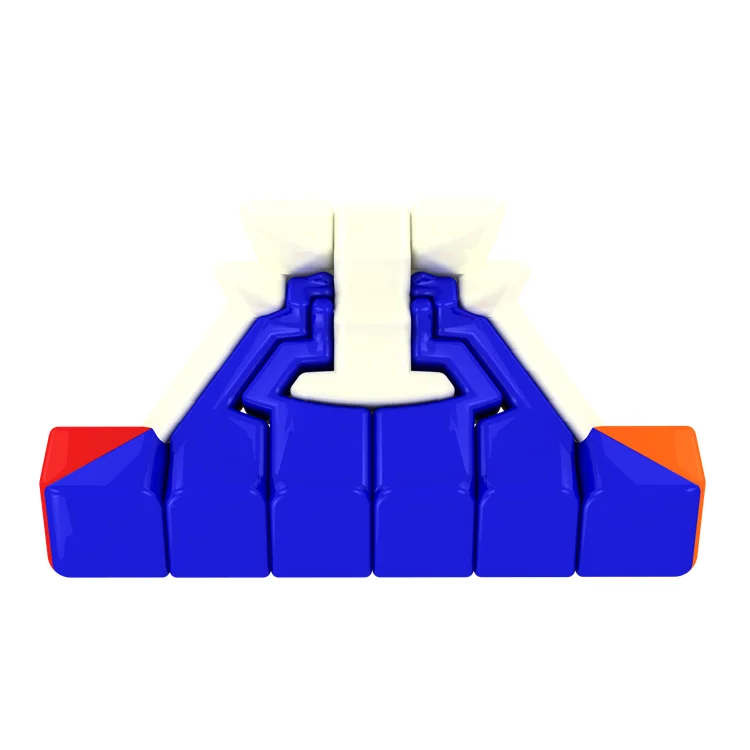 Yongjun cheap small educational toys plastic speedcubing windmill cube for kids