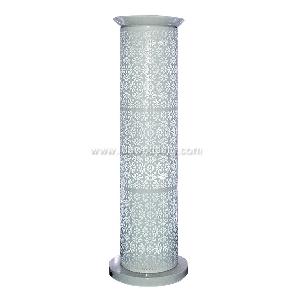 White Pillar Titanium Display Design For Wedding Party Ceremony