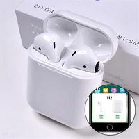 

free shipping i12 tws Pop- Up Blue tooth Earphones Wireless Touch Control Earbuds Headset i12 tws not 1:1