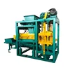 No skill required 2-3 worker can operated simple brick making machine QTJ4-25 to save the cost