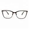 women eyewear cay eye hollow retro metal optical full frame