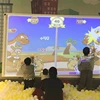 Kids playground Interactive Wall Projection Ball Game Wall Projection Game