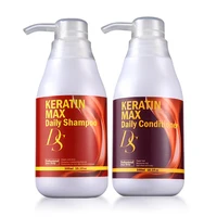 

Top Seller Natural 12% Keratin Smoothing Treatment for Frizz Damaged Hair with Daily Shampoo and Conditioner