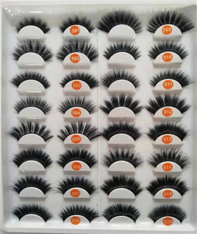 

Wholesale Price Fast Delivery Hotsale Style 3D Soft Faux Mink False Eyelashes